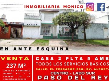Casa · 237m² · 3 Dormitorios · 1 Cochera · Venta Casa 2 Planta 5 Amb Centro de Paso del Rey