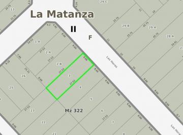 Terreno · 138m² · Venta/permuta Lote en Ramos Mejia
