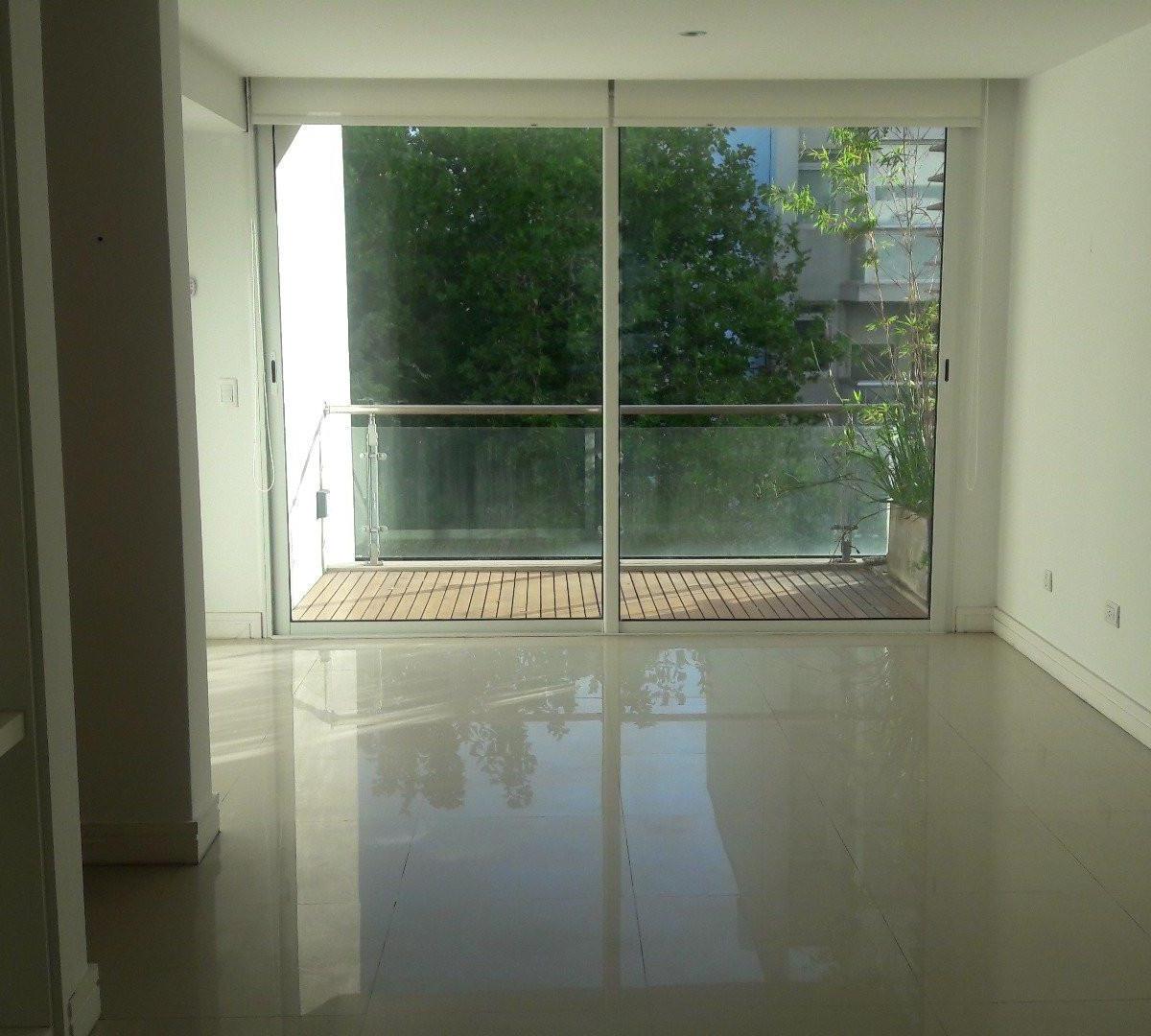 Departamento de 3 ambientes a la calle - 3 años de antigüedad - 89 mts2 aprox - cochera fija cubierta - edificio con quincho, piscina, gym y sauna - living comedor a la calle con balcón terraza - calefacción por losa radiante