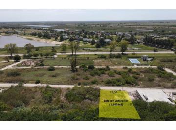 Terreno · 1100m² · Esplendido Lote de 1.100 m² con Vista Al Rio - 27,50 X 40