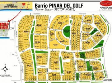 Terreno · 460m² · Pinar del Golf - Monte Hermoso - Espectacular Terreno