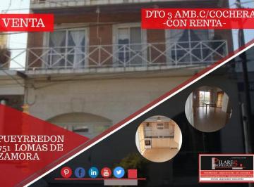 Departamento · 54m² · 3 Ambientes · 1 Cochera · Departamento - Lomas de Zamora Este
