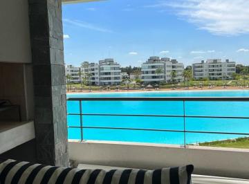 Departamento de 4 ambientes, Pilar · Alquiler Anual 3 Dorm. con Muebles en Lagoon Pilar