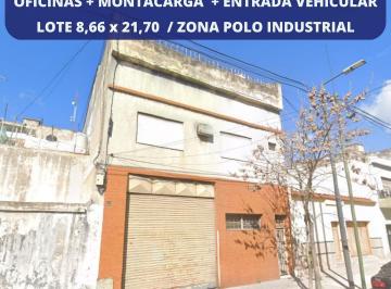 Bodega-Galpón · 482m² · Galpon en 3 Plantas Libres + Oficinas + Montacarga