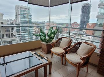 Departamento de 4 ambientes, Palermo · Excelente Amoblado y Equipado Vista Bellisima! Ideal Embajadas C/cochera Fija