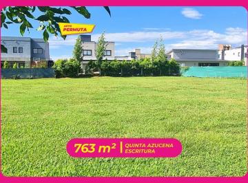 Terreno · 763m² · Lote en Quinta Azucena