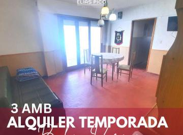 Departamento · 75m² · 2 Dormitorios · Alquiler Temporada 3 Amb Zona Varese Mdp