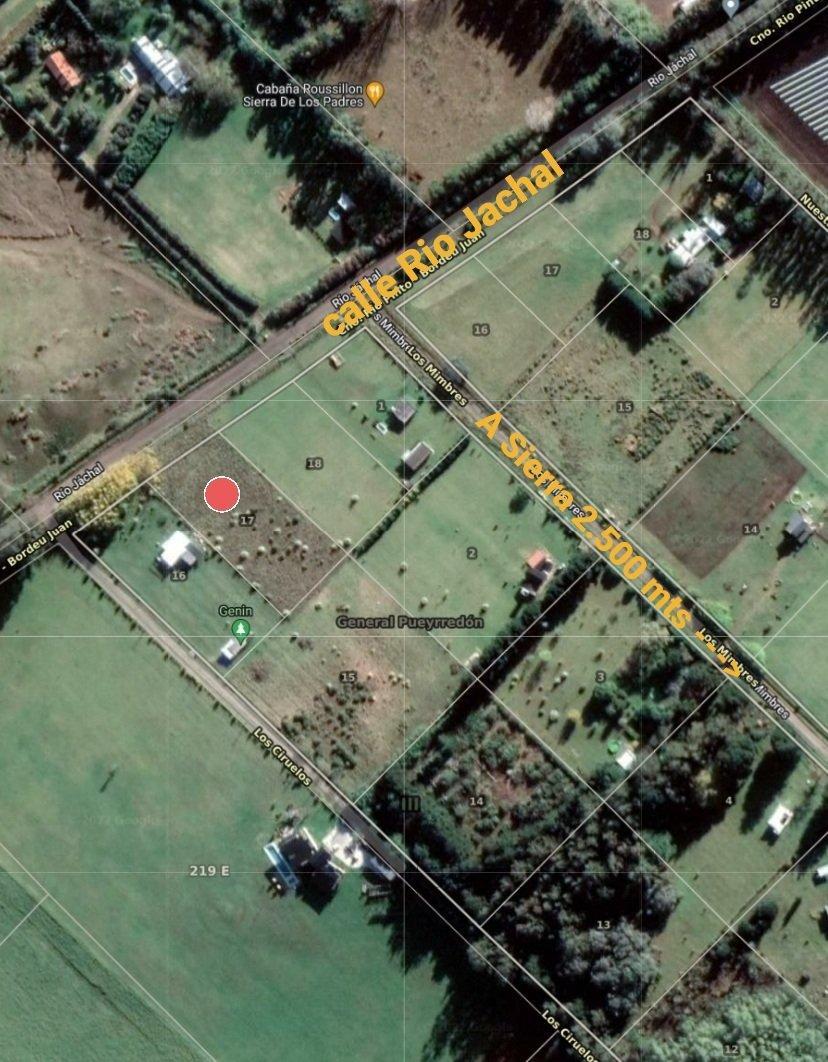 Lote en venta - A 2.500 mts. Del arco de entrada A sierra de los padres - zona de viviendas permanentes - gran vista panoramica de las sierras Y el campo - muy buen entorno