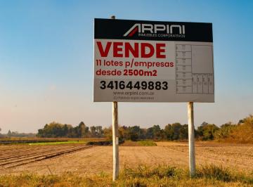 Terreno · 2500m² · Lotes 2.500 m² - Loteo Industrial Gro. Baigorria