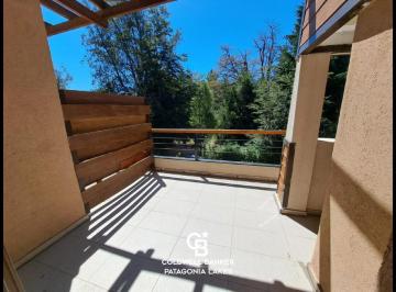 Departamento · 72m² · 3 Ambientes · 1 Cochera · Venta Departamento 2 Dorm Amoblado Balcón Cochera y Baulera Complejo Patagonia Villa La Angostura