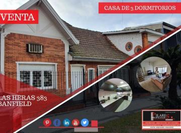 Casa · 134m² · 4 Ambientes · 1 Cochera · Casa en Banfield Oeste