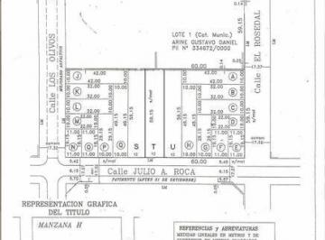 Terreno · 708m² · Loteo El Rosedal Terrenos en Venta en Granadero Baigorria