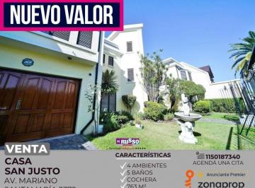 RUS-RUS-8305_2 · Venta Casa 4 Ambientes San Justo
