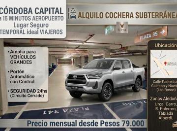 Garage , Córdoba · Alquilo Cochera Complejo Opera Vitra Zona Norte Las Rosas Urca Cerro Alberdi