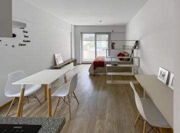 Departamento · 34m² · 1 Ambiente · Monoambiente Apto Profesional con Terraza Exclusiva a Estrenar