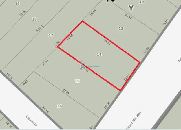 lote de 510M2 sobre la costa. Ideal para emprendimiento, locales comerciales, edificio, etc.