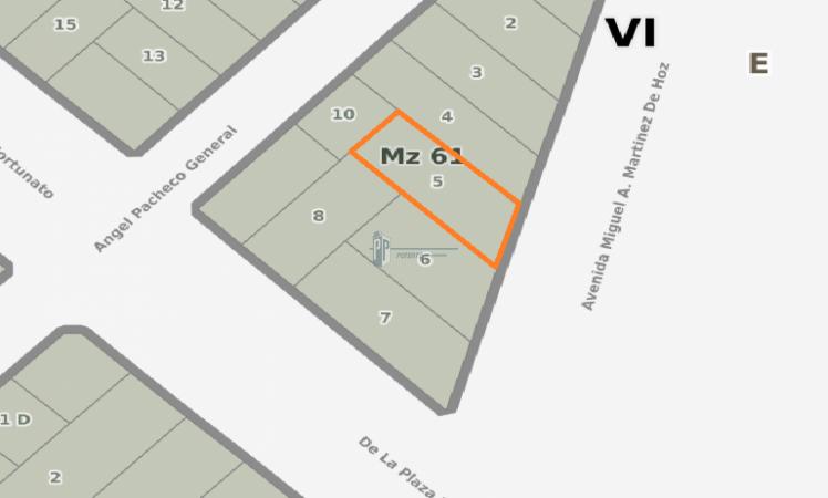 Lote en venta en Av. De los Trabajadores 2300