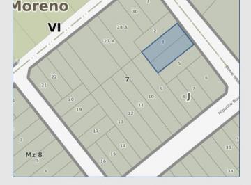 Terreno · 346m² · Venta Terreno Moreno, Pba