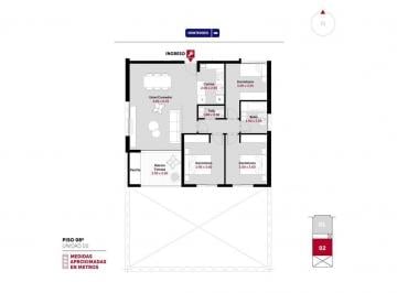 Imagen 1 - Semipiso de 3 dormitorios con balcón y amenities en Montevideo y San Martin. Entrega en 2027. Posibi - · Semipiso de 3 Dorm. con Balcón y Amenities en Montevideo y San Martin. Entrega en 2027. Posibi