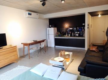 Departamento de 1 ambiente, Pompeya · Monoambiente en Palermo Hollywood con Balcón Laundry, Patio con Parrilla