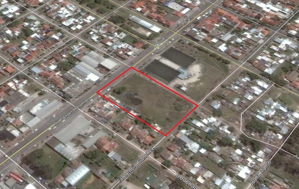 Espectacular terreno en venta sobre av jacinto peralta