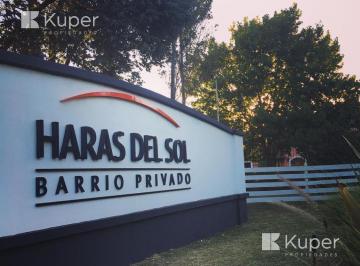 Terreno · 2248m² · Lote a La Venta. Barrio Privado Haras del Sol. Pilar