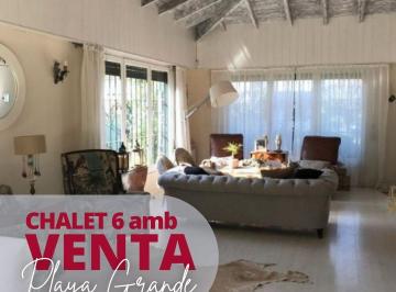 Casa · 340m² · 5 Dormitorios · 2 Cocheras · Venta Chalet 6 Amb Playa Grande Mdp