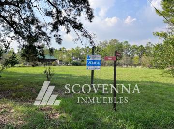 FOTO FRENTE · Excelente Lote en Venta Alto Las Lomadas - Los Cardales
