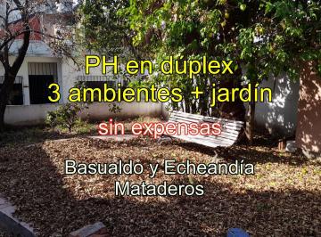 PH de 3 ambientes, Mataderos · PH en Dúplex • 3 Ambientes + Fondo con Jardín