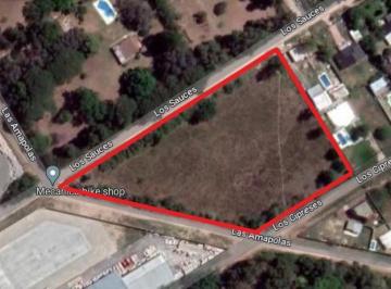 Terreno · 7575m² · Terreno en Pilar Calle Los Sauces Próximo a Ruta 8 y Centro Comercial Easy
