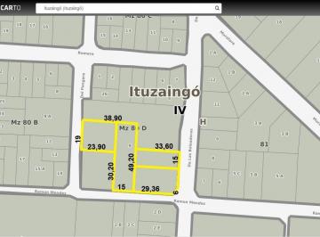 TAV-TAV-6729_2 · Venta Lotes, Ideal Emprendimiento en Ituzaingo