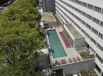 Pileta exterior · Loft de 55 m² en Excepcional Complejo Quartier Retiro