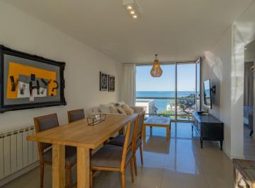 Departamento · 62m² · 3 Ambientes · 1 Cochera · Piso con Vista Al Mar, en Zona Playa Chica. Tour Virtual