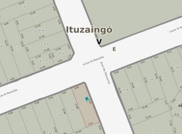 Terreno , Ituzaingó · Lote Sobre Excelente "Esquina Comercial" Ituzaingo Norte