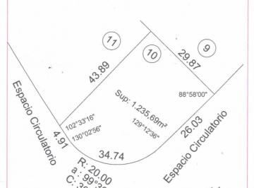 Terreno , Ezeiza · Excelente Lote, Listo Para Construir, en Fincas del Alba, con Escritura Publica, 1236 m²