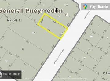 Terreno · 234m² · Lote Para Edificio Playa Grande R3
