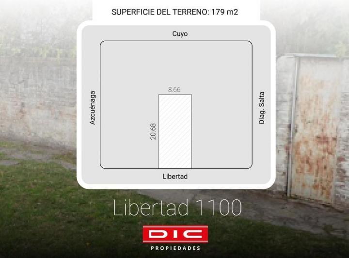Terreno · 179m²