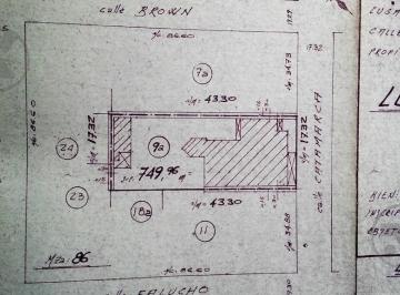 Terreno · 749m² · Terreno en Catamarca E/ Falucho y Brown