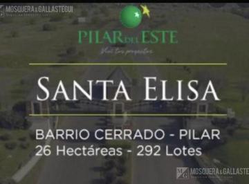 Terreno · 582m² · Terreno en Venta - Santa Elisa, Pilar del Este.