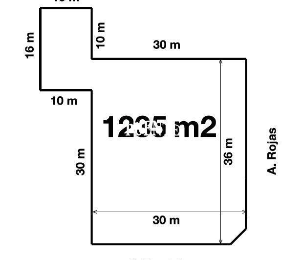 Terreno · 1240m²