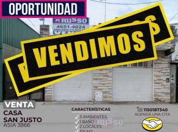 RUS-RUS-9112_2 · Venta 2 Locales y Casa 3 Ambientes San Justo