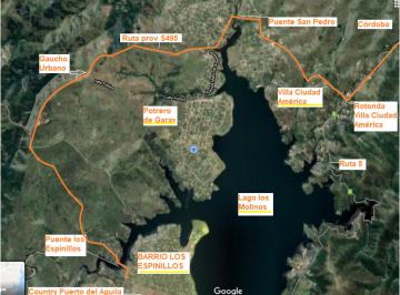 Terreno · 600m² · Terrenos en Barrio del Lago, Potrero de Garay, Cordoba con Escritura