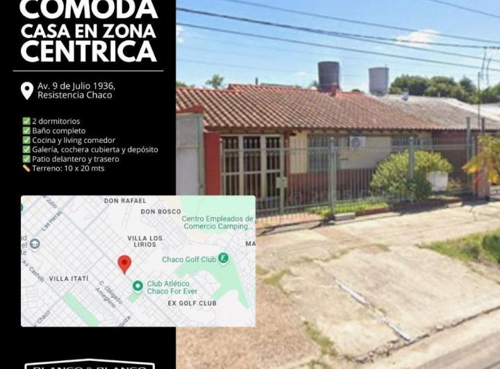Casa · 200m² · 3 Ambientes · 1 Cochera