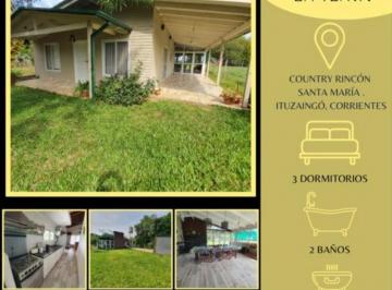 Campo · 150m² · 6 Ambientes · Hermosa Casa en Venta en Rincon Santa Maria