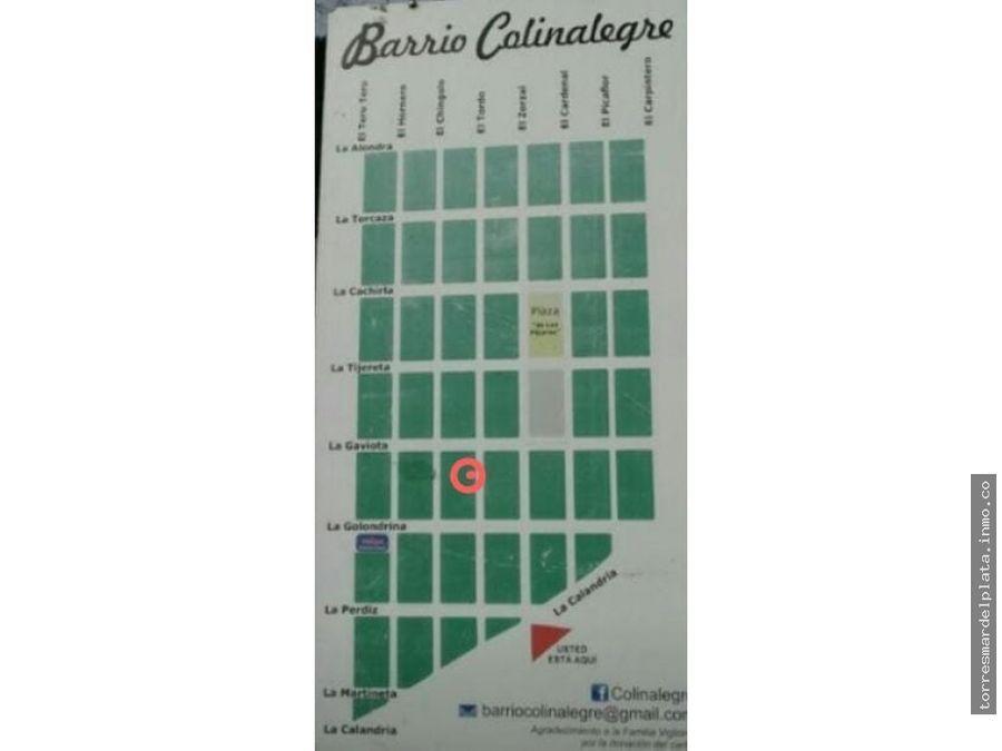 Gran lote de terreno de 740 m² en Colina Alegre