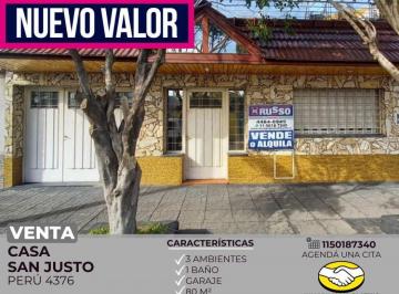RUS-RUS-8918_2 · Venta Casa 3 Ambientes San Justo