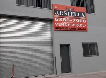 Bodega-Galpón · 648m² · Galpón Industrial de Losa - 650 m² Cubiertos en 2 Plantas Sobre Lote 10 X 33 - San Justo