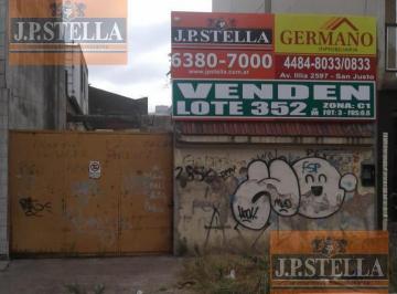 Terreno · 352m² · Lote 352 m² en Zona Céntrica - Ideal Desarrollo Inmobiliario - S. Justo (Ctro)