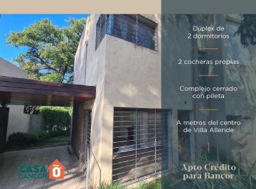 PH · 120m² · 2 Dormitorios · 2 Cocheras · Duplex en Venta - Housing Aldea Los Arboles - Villa Allende