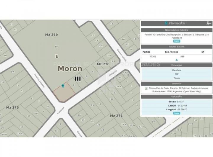 Terreno · 591m²